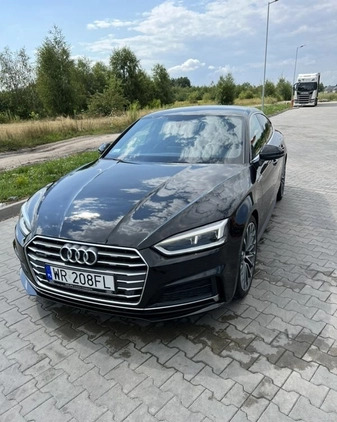 Audi A5 cena 129000 przebieg: 198000, rok produkcji 2017 z Radom małe 277